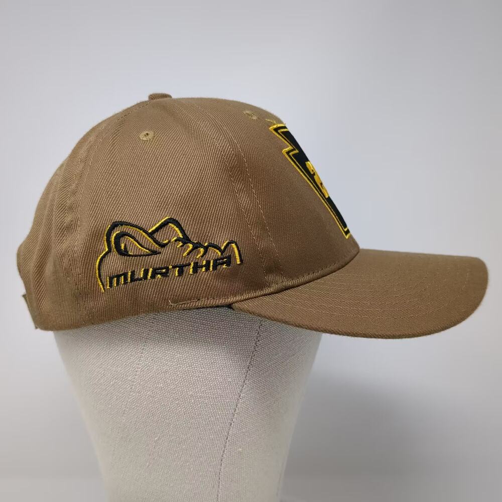 The Corps Baseball Cap Brown Yellow One Size Hat Embroidered Keystone 26 Us Flag View 5